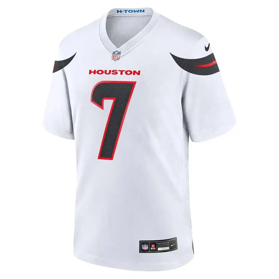 Maillot Enfant Houston Texans Game Extérieur - Blanc - Super-NFL.com