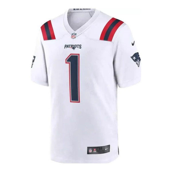 Maillot NFL Cam Newton New England Patriots Game Team blanc