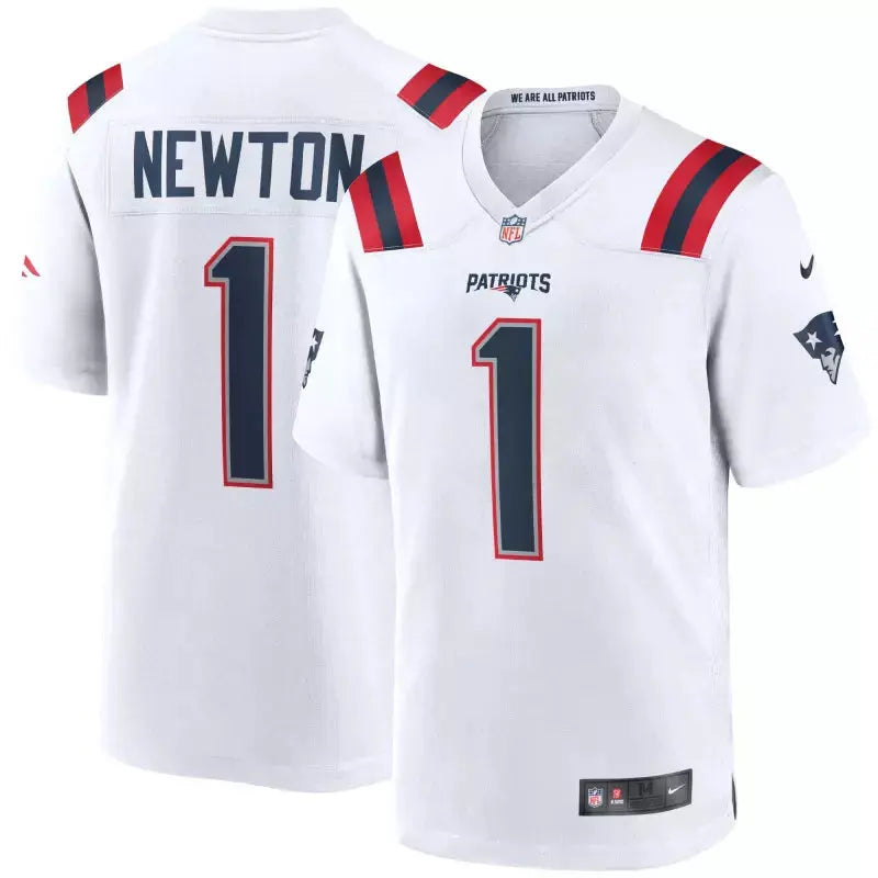Maillot Cam Newton New England Patriots Game Team blanc - Super-FL