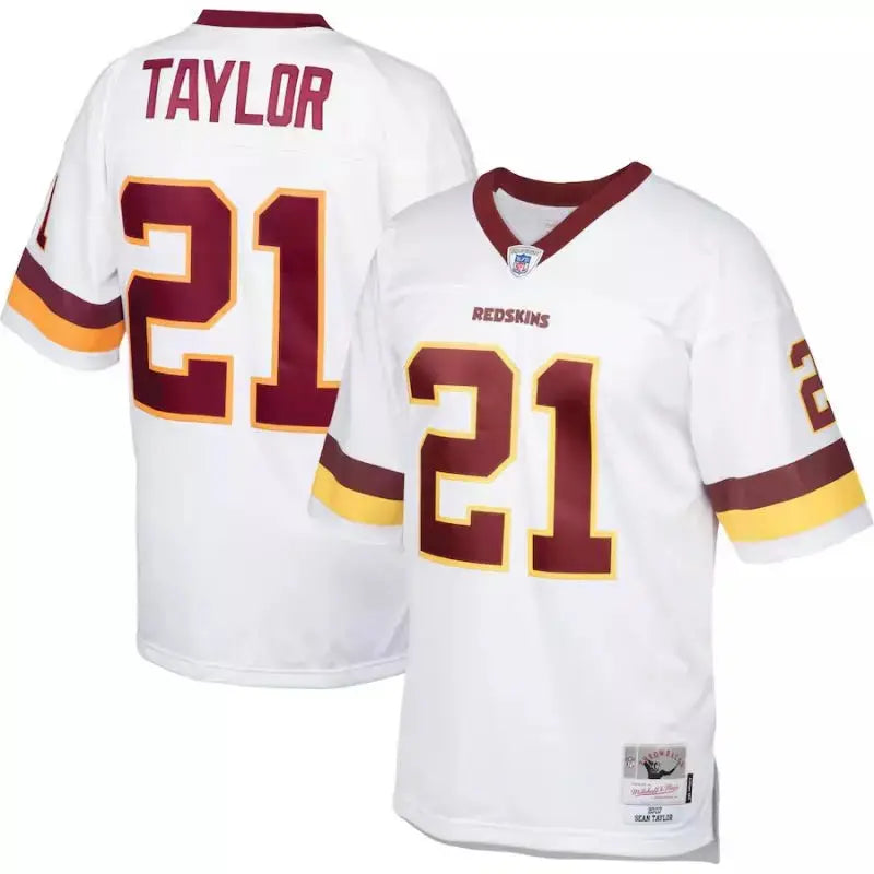 Maillot Vintage Sean Taylor Washington Football Team 2007 Legacy Blanc - Super-NFL.com