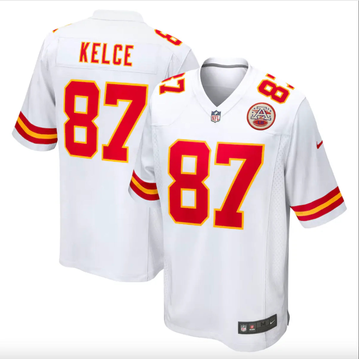 Maillot Travis Kelce Kansas City Chiefs Game home blanc - Super-NFL.com