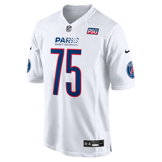 Maillot NFL x PSG (Paris Saint-Germain) Edition Paris 75 Game Road - Blanc