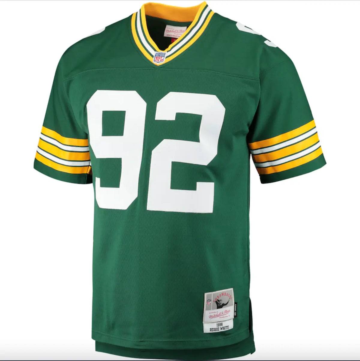 Maillot Vintage Reggie White Green Bay Packers 1996 Legacy Retro Vert - Super-FL