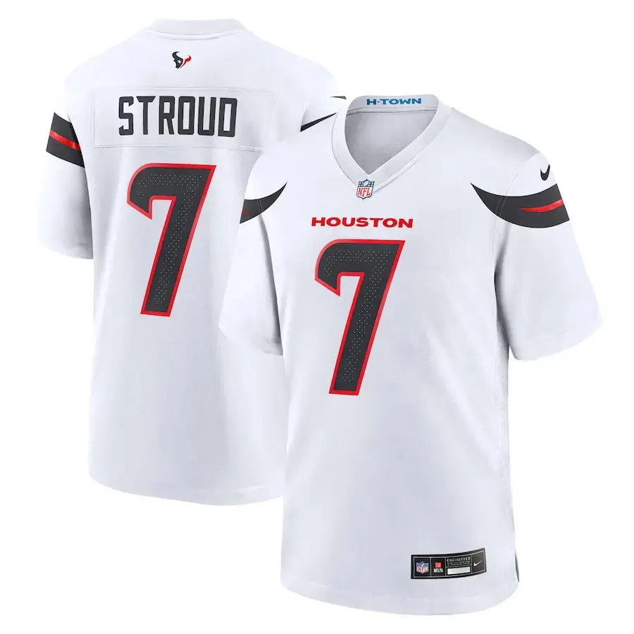 Maillot Enfant Houston Texans Game Extérieur - Blanc - Super-NFL.com