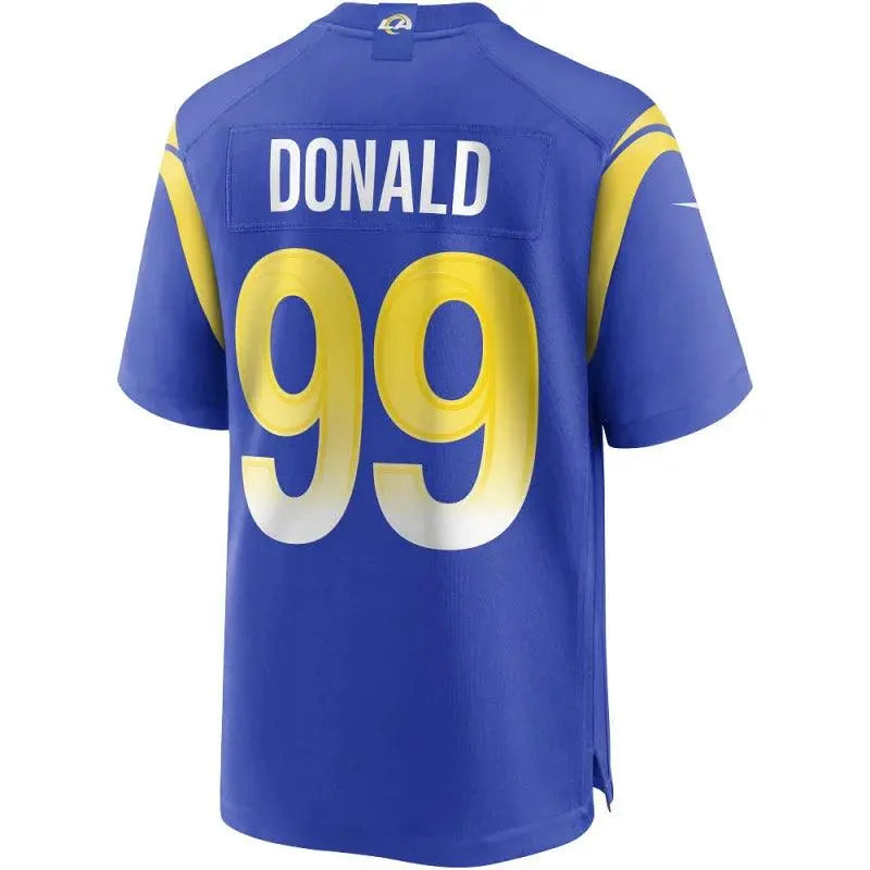 Maillot Aaron Donald Los Angeles Rams Game Team bleu - Super-FL