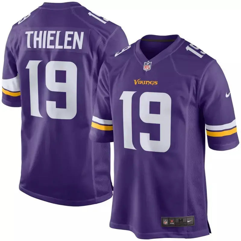 Maillot Adam Thielen Minnesota Vikings Game Team Violet - Super-FL