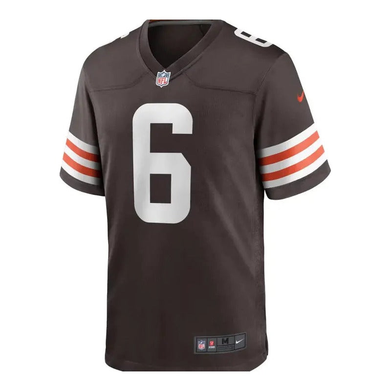 Maillot NFL Baker Mayfield cleveland browns Game Team Marron
