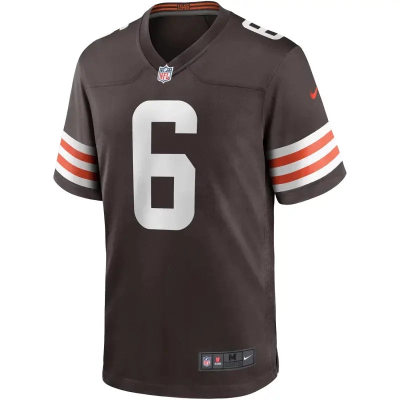 Maillot Baker Mayfield cleveland browns Game Team Marron - Super-FL
