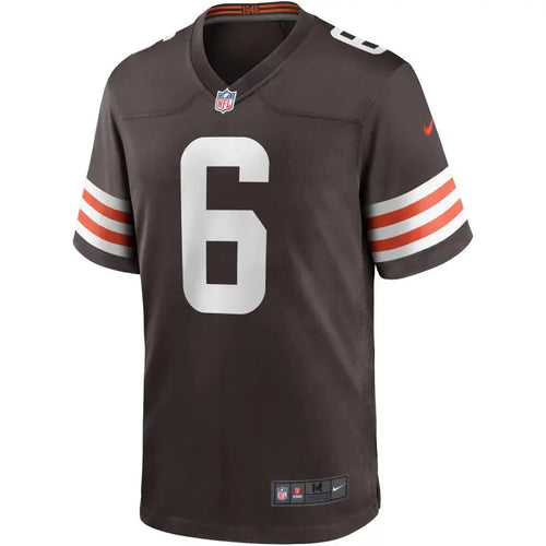 Maillot Baker Mayfield cleveland browns Game Team Marron - Super-FL