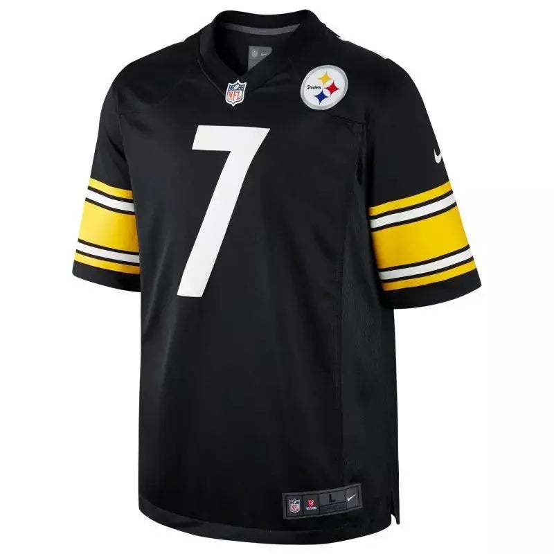 Maillot Ben Roethlisberger Pittsburgh Steelers Game Team couleur Noir - Super-FL