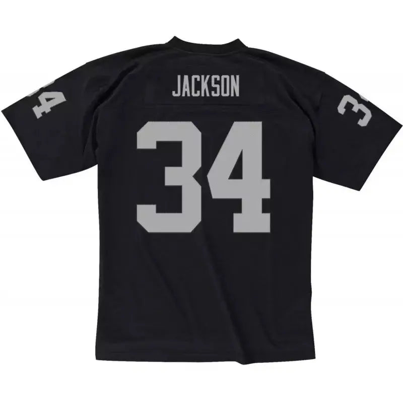Maillot Vintage Bo Jackson Los Angeles Raiders 1988 Legacy Retro Noir - Super-FL