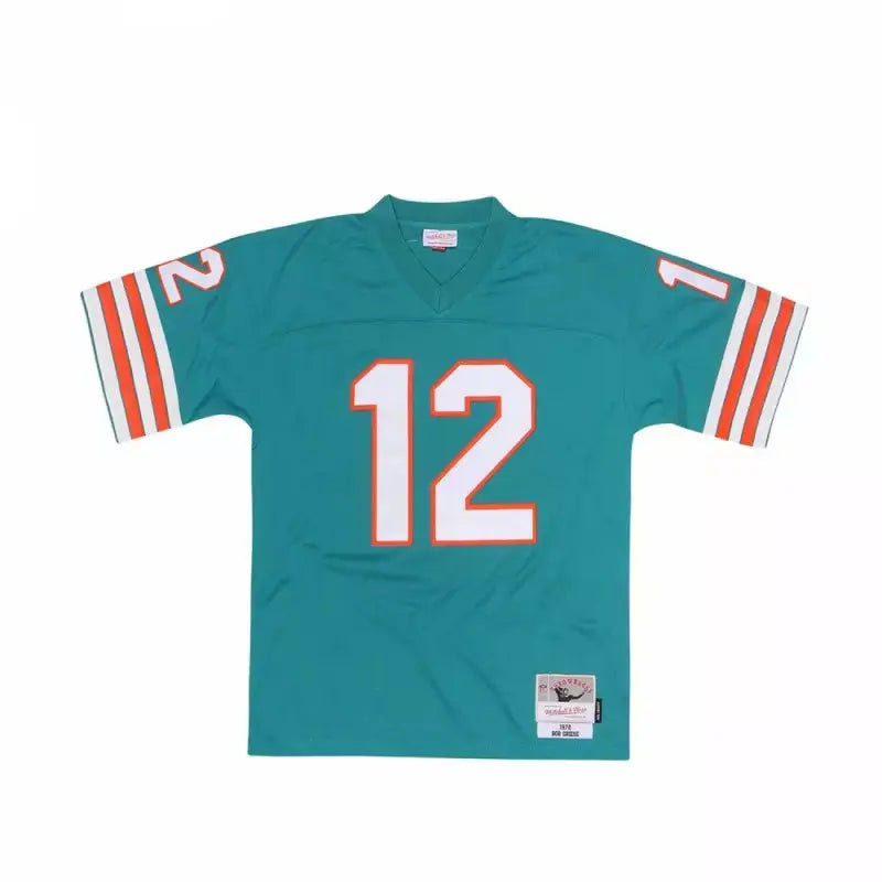 Maillot Vintage Bob Griese Miami Dolphins 1972 Mitchell & Ness Legacy Retro Vert - Super-FL