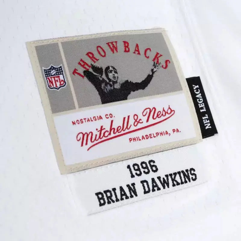 Maillot Vintage Brian Dawkins Philadelphia Eagles 1996  Legacy Retro Blanc - Super-NFL.com