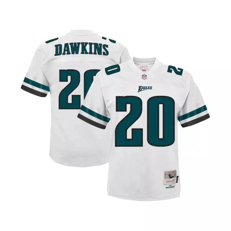 Maillot Vintage Brian Dawkins Philadelphia Eagles 1996  Legacy Retro Blanc - Super-NFL.com