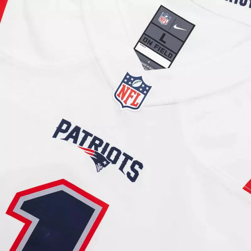 Maillot Cam Newton New England Patriots Game Team blanc - Super-FL