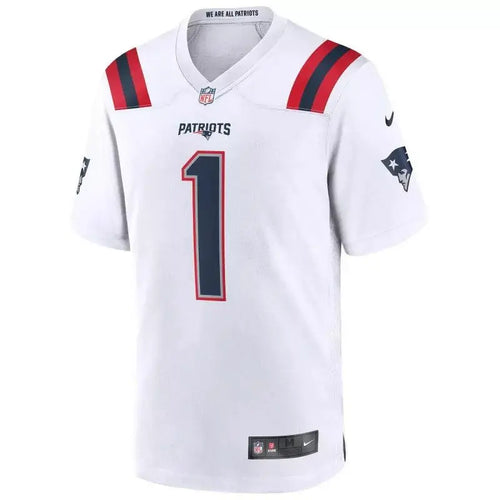 Maillot Cam Newton New England Patriots Game Team blanc - Super-FL
