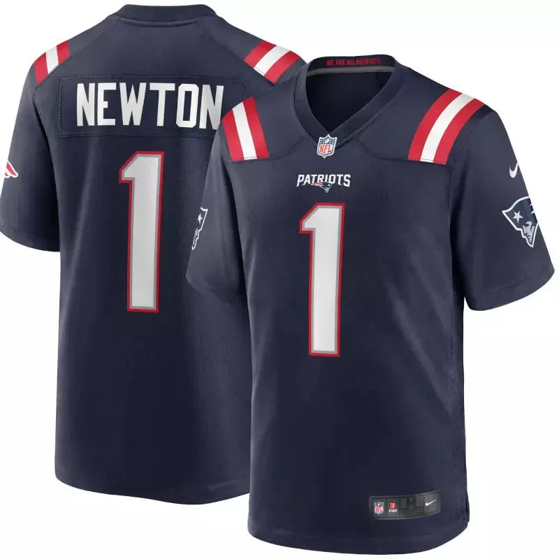 Maillot Cam Newton New England Patriots Game Team bleu marine - Super-FL