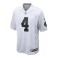 Maillot NFL Derek Carr Las Vegas Raiders Game Team couleur blanc