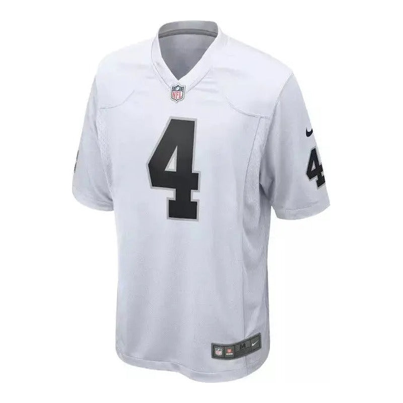 Maillot NFL Derek Carr Las Vegas Raiders Game Team couleur blanc