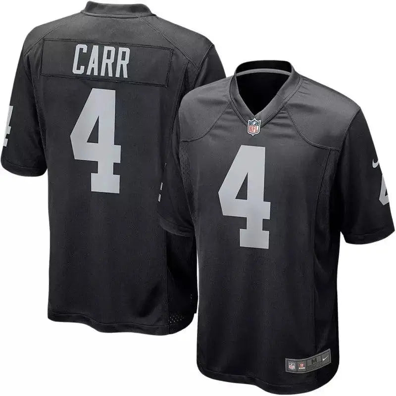 Maillot Derek Carr Las Vegas Raiders Game Team couleur Noir - Super-FL