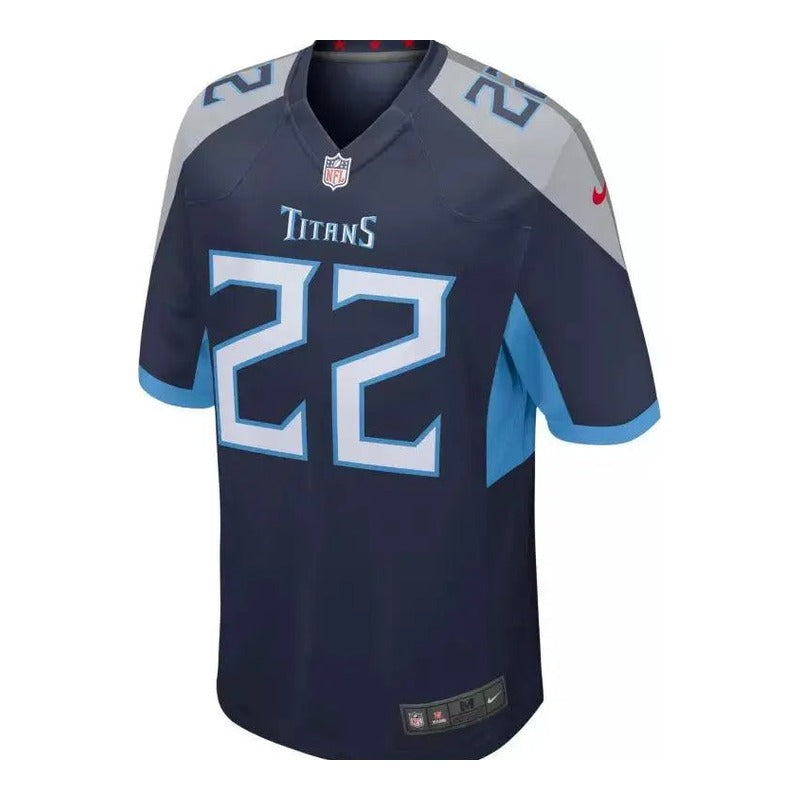 Maillot NFL Tennessee Titans Derrick Henry Game Team Bleu