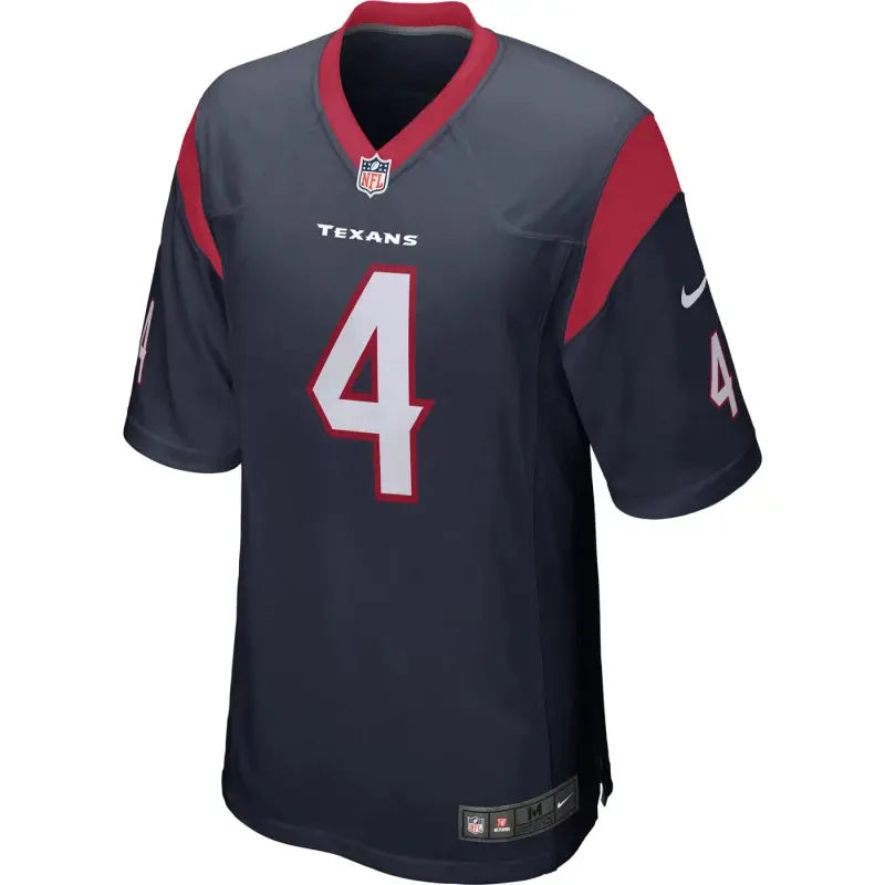 Maillot Houston Texans Game Team couleur bleu marine - Super-FL
