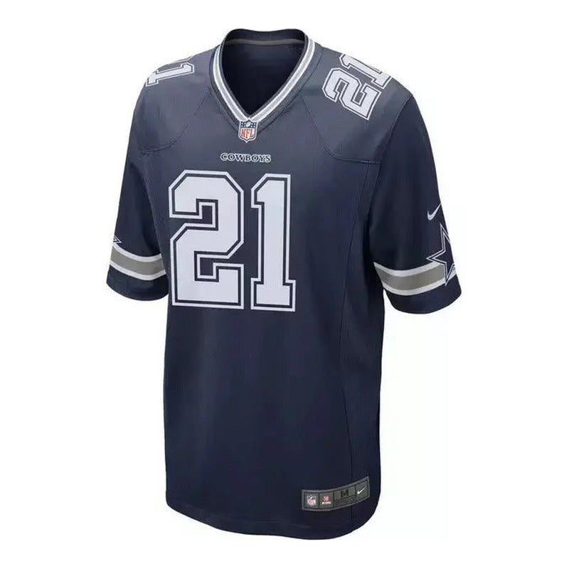 Maillot NFL Ezekiel Elliott Dallas Cowboys Game Team bleu marine