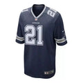 Maillot NFL Ezekiel Elliott Dallas Cowboys Game Team bleu marine