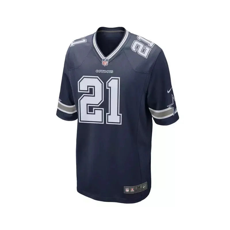 Maillot Ezekiel Elliott Dallas Cowboys Game Team bleu marine - Super-FL