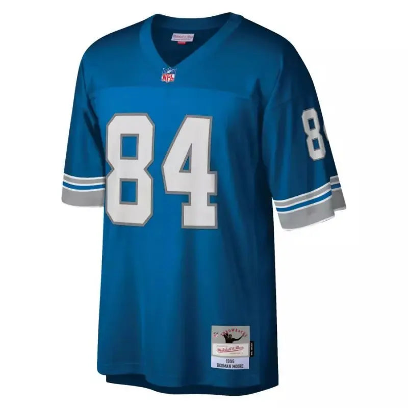Maillot Vintage Herman Moore Detroit Lions Legacy Retro Bleu - Super-NFL.com