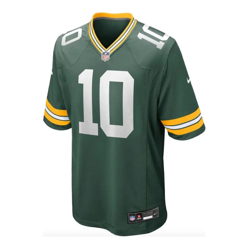 Maillot NFL Homme Green Bay Packers Jordan Love Game Team Couleur Vert
