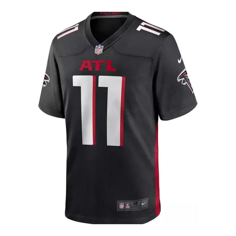 Maillot NFL Homme Julio Jones Atlanta Falcons Game Team Noir