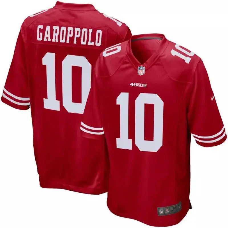 Maillot Jimmy Garoppolo San Francisco 49ers Game Team couleur Rouge - Super-FL