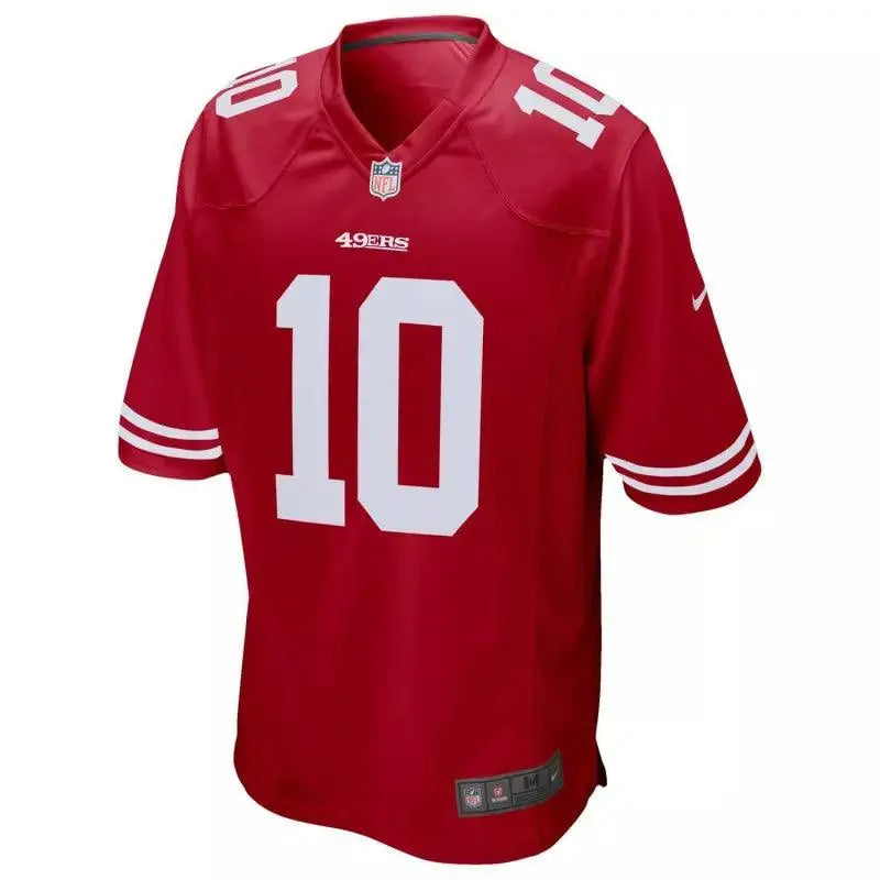 Maillot Jimmy Garoppolo San Francisco 49ers Game Team couleur Rouge - Super-FL