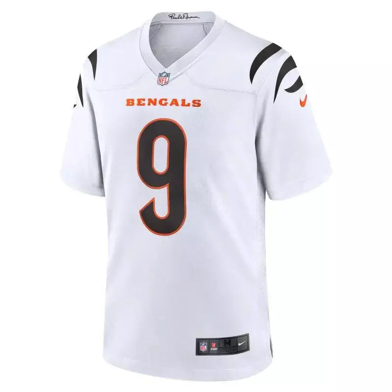 Maillot Joe Burrow Cincinnati Bengals Road Blanc - Super-FL
