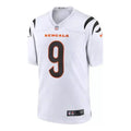 Maillot NFL Joe Burrow Cincinnati Bengals Road Exterieur Blanc