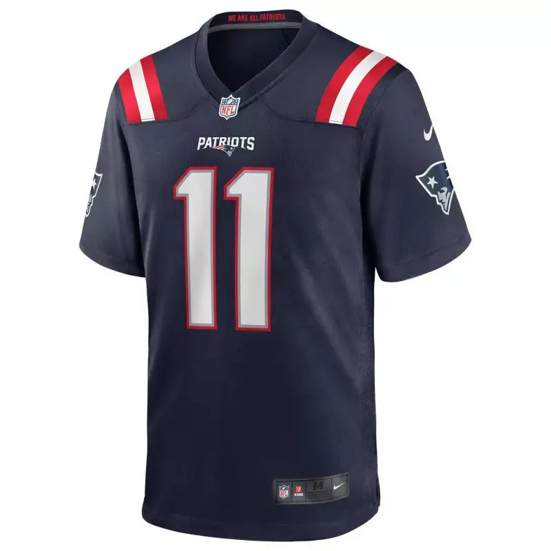 Maillot Julian Edelman New England Patriots Game Team bleu marine - Super-FL