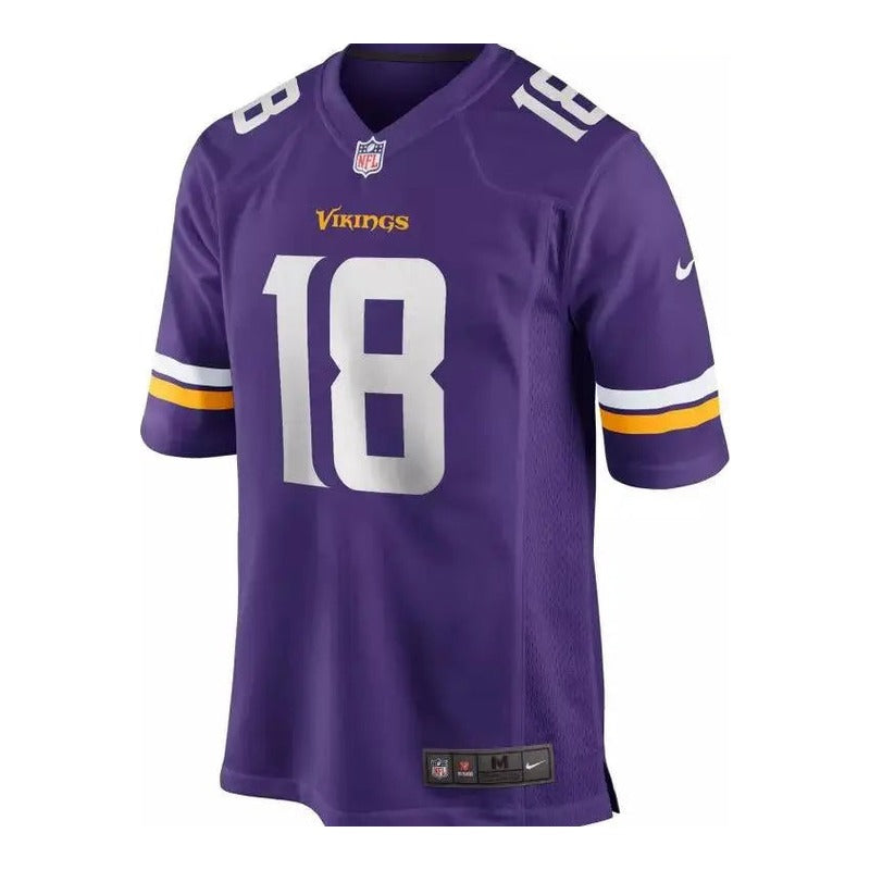 Maillot NFL Justin Jefferson Minnesota Vikings Home Violette