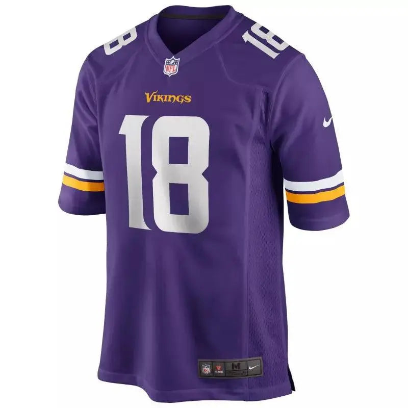 Maillot Justin Jefferson Minnesota Vikings Home Violette - Super-FL