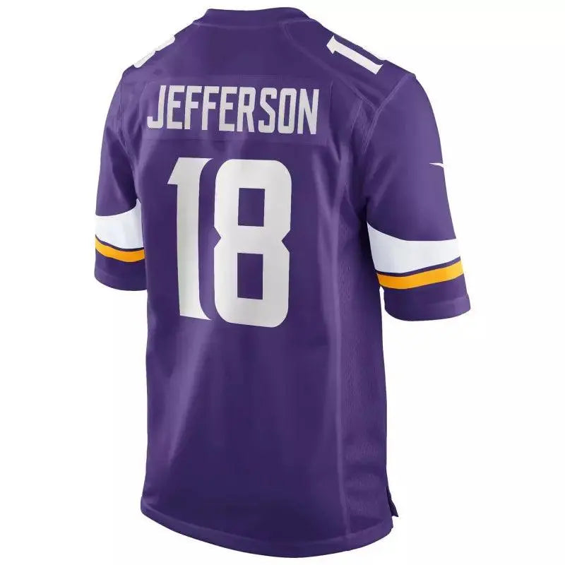 Maillot Justin Jefferson Minnesota Vikings Home Violette - Super-FL