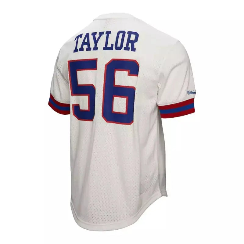 Maillot Vintage Lawrence Taylor New York Giants Mitchell & Ness N&N Mesh Blanc - Super-NFL.com