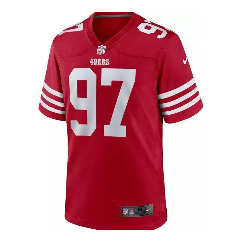 Maillot NFL Nick Bosa San Francisco 49ers Game Domicile Rouge