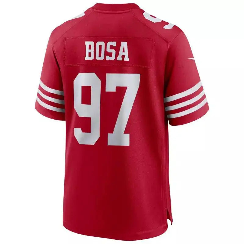 Maillot Nick Bosa San Francisco 49ers Game home rouge - Super-FL