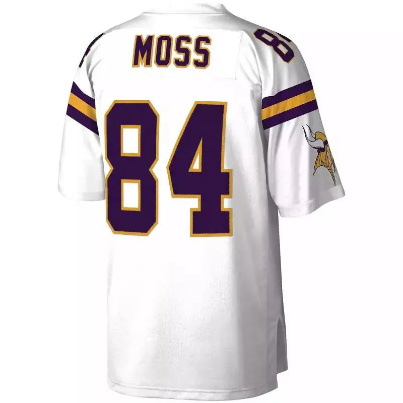 Maillot Vintage Randy Moss Minnesota Vikings 1998 Legacy Retro Blanc - Super-NFL.com