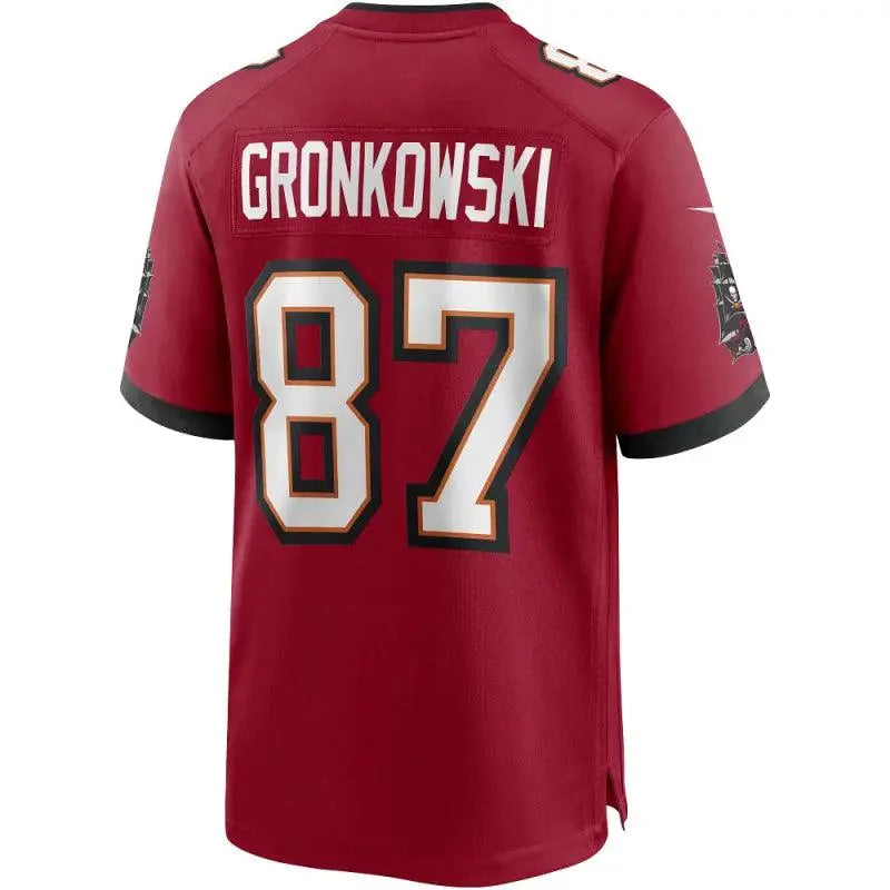 Maillot Rob Gronkowski Tampa Bay Buccaneers Game Team Rouge - Super-FL