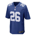 Maillot NFL Saquon Barkley New York Giants Game Team bleu