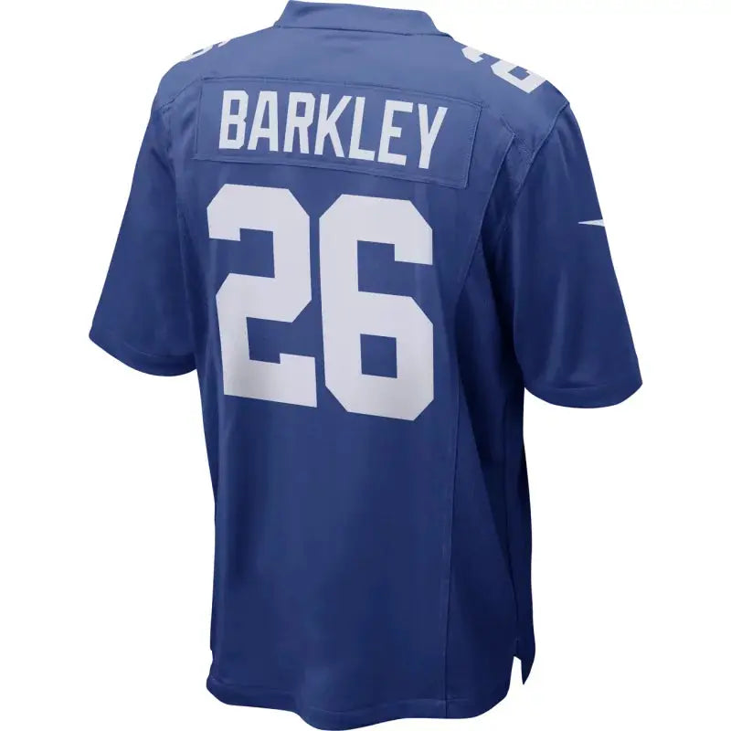 Maillot Saquon Barkley New York Giants Game Team bleu - Super-FL
