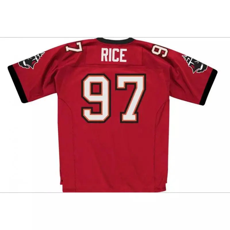 Maillot Vintage Simeon Rice Tampa Bay Buccaneers 2002 Legacy Retro Rouge - Super-FL
