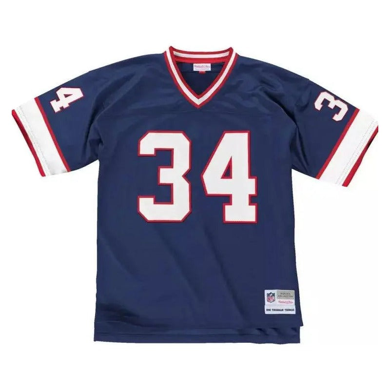 Maillot NFL Thurman Thomas Buffalo Bills 1990 Legacy Retro Bleu