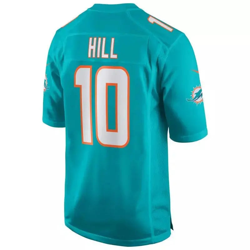 Maillot Tyreek Hill Miami Dolphins Home Aqua - Super-FL
